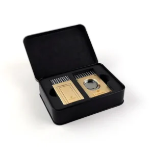 Cohiba Metal and Lighter Set Cigar Cutter