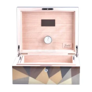 Gentili Triangles Brown Cigar Humidor